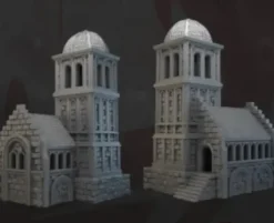 Dark realms - Arkenfel - Grand Bâtiment 1 Toit Rond