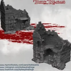 Dark Realms - Arkenfel - Maison 1 en ruines