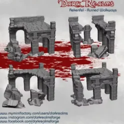 Dark Realms - Arkenfel - Passerelle en ruines