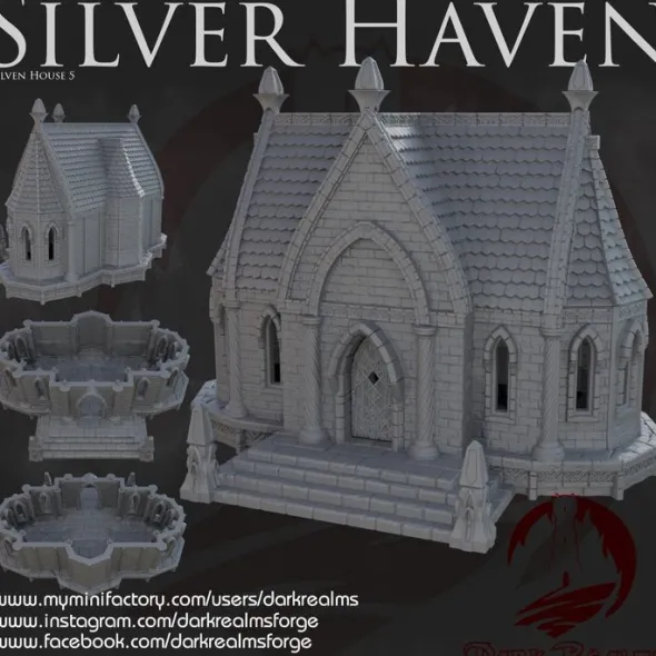 Dark Realms - Silver Haven - Maison haut elfe 5