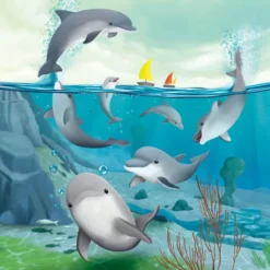 Dauphins Joueurs - Jeu de Voyage