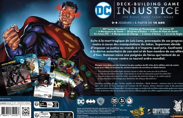 DC Comics Jeu de Deck-Building - Injustice