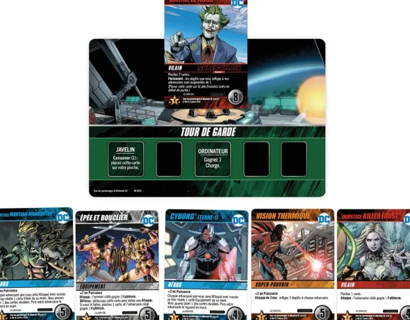 DC Comics Jeu de Deck-Building - Injustice