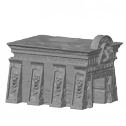 Décors wargame désert - Temple