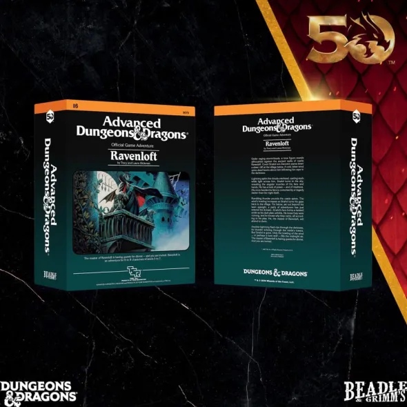 D&D Classic Module Dice Set - Ravenloft