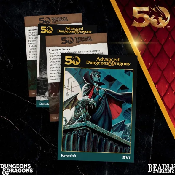 D&D Classic Module Dice Set - Ravenloft