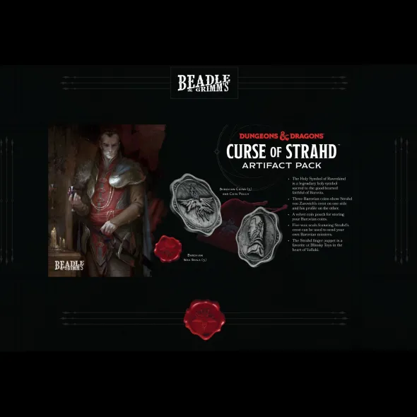 D&D - Curse of Strahd Artifact Pack