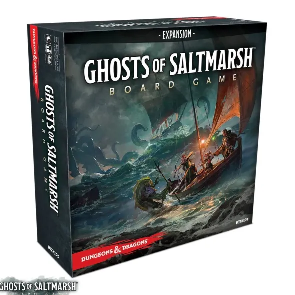 D&D: Ghosts of Saltmarsh Adventure System Board Game (Standard Edition)