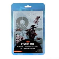 D&D - Icewind Dale: Rime of the Frostmaiden 2D Minis - Frost Giant Skeleton