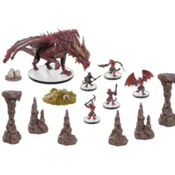 D&D Icons of the Realms - Adventure in a Box - Red Dragons Lair