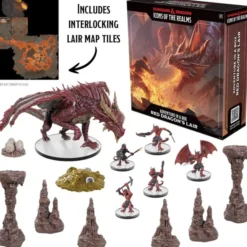 D&D Icons of the Realms - Adventure in a Box - Red Dragons Lair
