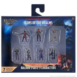 D&D Icons of the Realms: Baldur's Gate 3 - Character Boxed Set