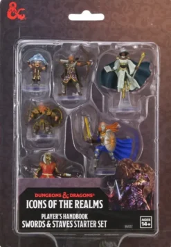 D&D Icons of the Realms: Player's Handbook - Swords & Staves Starter Set