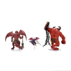 D&D Icons of the Realms Premium Figures - Archdevils: Hutijin, Moloch, and Titivilus