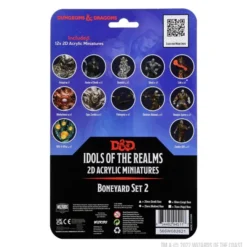 D&D Idols of the Realms 2D Minis: Boneyard Set 2