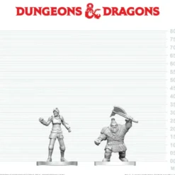 D&D Nolzur's Marvelous Miniatures: Cultist of Bane & Dwarf Zhentilar Soldier