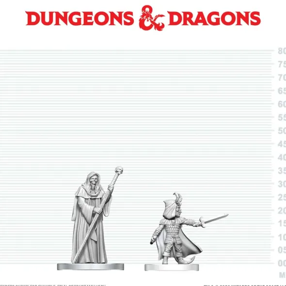 D&D Nolzur's Marvelous Miniatures: Cultist of Bhaal & Cultist of Myrkul