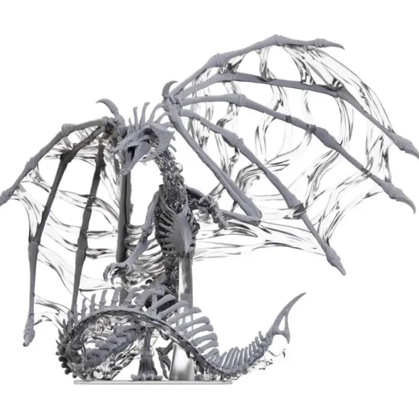 D&D Nolzur's Marvelous Miniatures: Black Dracolich