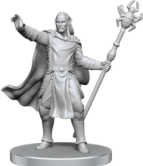 D&D Nolzur's Marvelous Miniatures: Drow Mage & Yochlol