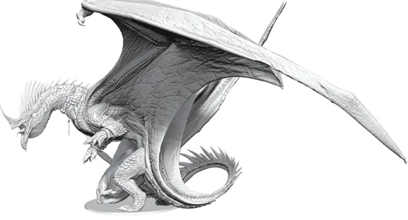 D&D Nolzur's Marvelous Miniatures: Ancient Blue Dragon