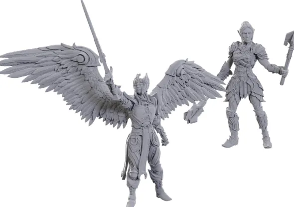D&D Nolzur's Marvelous Miniatures: Special Edition Baldur's Gate 3 - Dame Aylin & Minthara