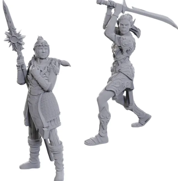 D&D Nolzur's Marvelous Miniatures: Special Edition Baldur's Gate 3 - Lae'zel & Shadowheart