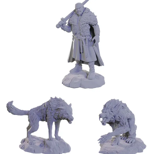 D&D Nolzur's Marvelous Unpainted Miniatures: Loup Garou