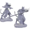 D&D Nolzur's Marvelous Unpainted Miniatures: Tiefling Warlocks