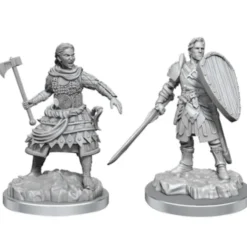 D&D Nolzur's Marvelous Unpainted Miniatures: Human Fighters