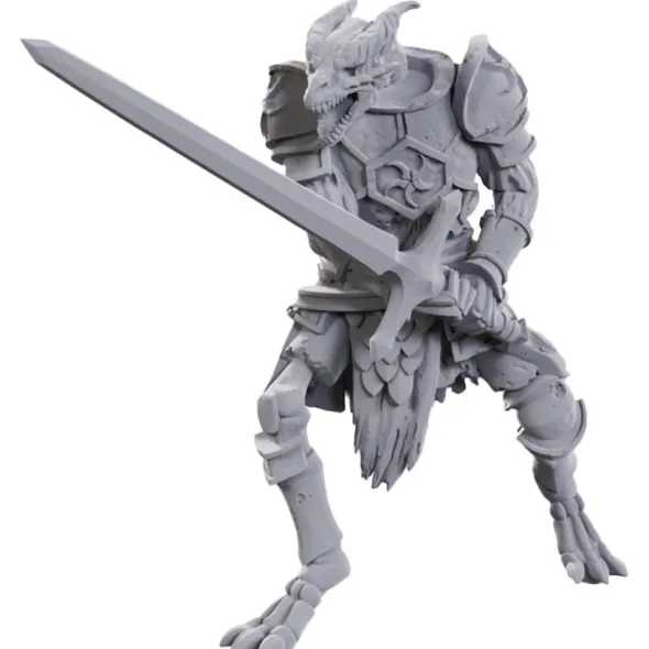 D&D Nolzur's Marvelous Unpainted Miniatures: Limited Edition 50th Anniversary Skeleton Knights