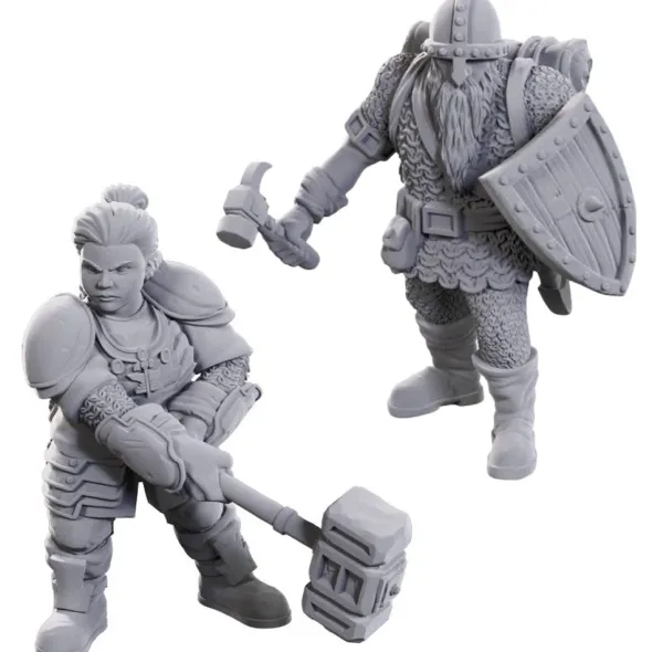 D&D Nolzur's Marvelous Unpainted Miniatures: Limited Edition 50th Anniversary Dwarves