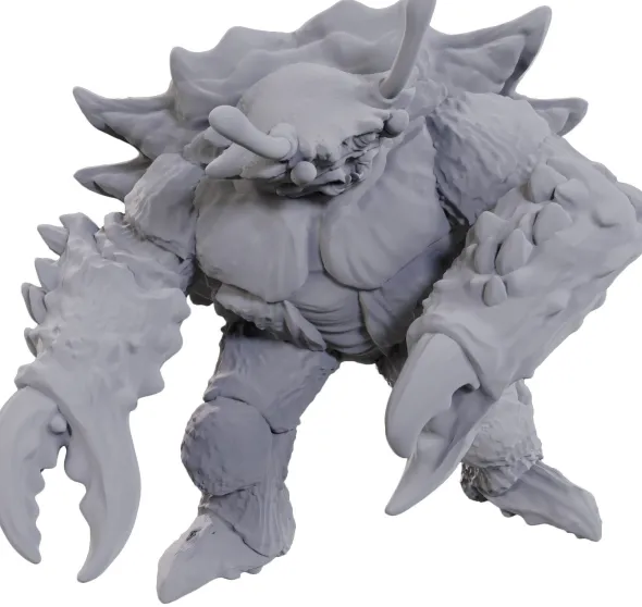 D&D Nolzur's Marvelous Unpainted Miniatures: Crabfolk