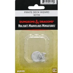 D&D Nolzur's Marvelous Unpainted Miniatures: Pirate Deck Wizard
