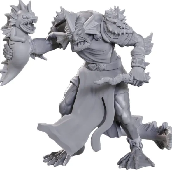 D&D Nolzur's Marvelous Unpainted Miniatures: Sahuagin Priestess