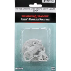 D&D Nolzur's Marvelous Unpainted Miniatures: Tortle Druid & Wild Shape