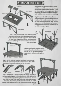 Dead Man's Hand - Gallows Set