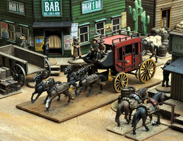 Dead Man's Hand - Stage Coach Set
