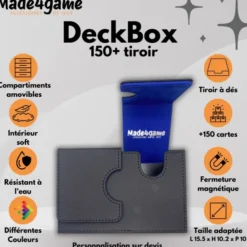 Deckbox 150+ avec tiroir de dés