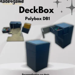 DeckBox 100+ avec tiroir de rangement - Bleu marine