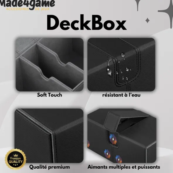 DeckBox 100+ avec tiroir de rangement - Violet