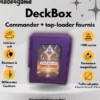 DeckBox Commander 100+ avec Toploader - Violet