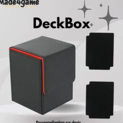 DeckBox 100+ Noir intérieur Bleu
