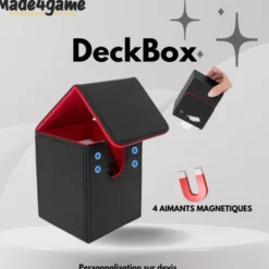 DeckBox 100+ Noir intérieur Gris