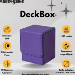 DeckBox 100+ Violet