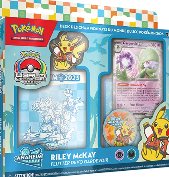 Deck des Championnats du Monde 2025 - Riley McKay