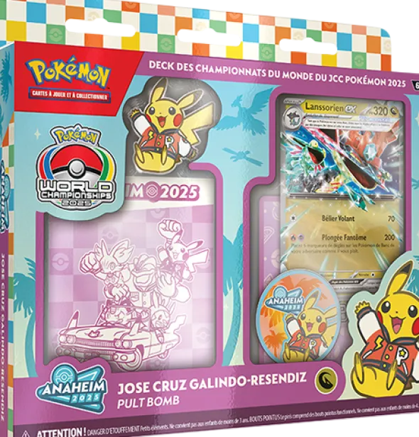 Deck des Championnats du Monde 2025 - Jose Cruz Galindo-Resendiz
