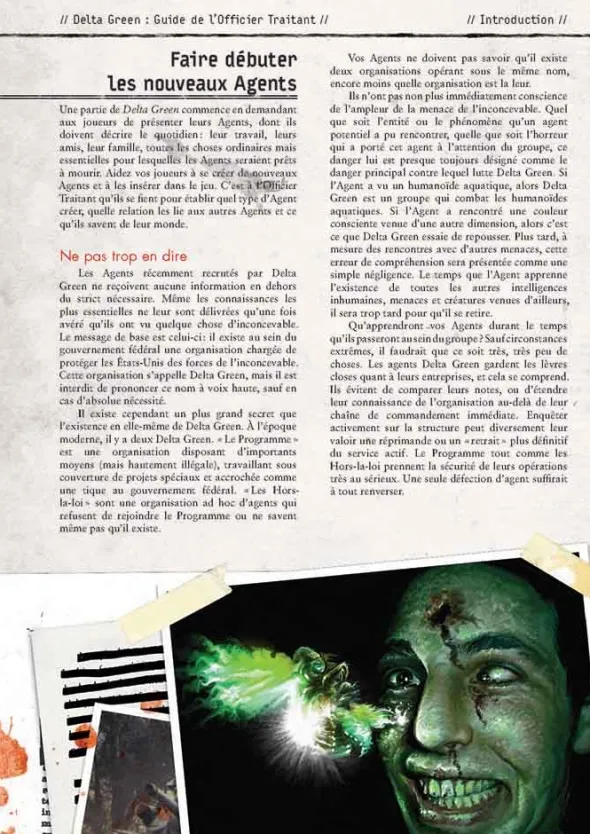 Delta Green - Guide de l'Officier Traitant