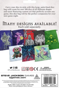 Deluxe Dice Bag: Happy Faeries