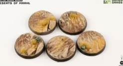 Deserts of Maahl Bases - Round 40mm (x5)