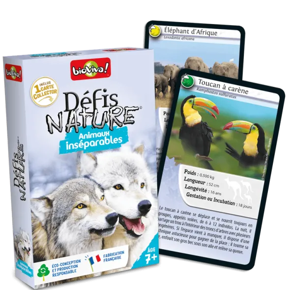 Défis Nature - Animaux Inséparables
